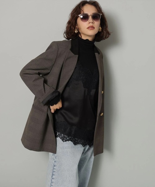 レースサテンキャミ（シャツ/ブラウス）｜Arpege story（アルページュ