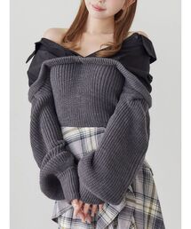 EATME | ニットドッキングシャツ(シャツ/ブラウス)