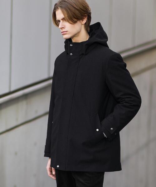 TAKEO KIKUCHI（タケオキクチ）の「【3WAY】ドビー ダウンライナー付ブルゾン（ブルゾン・メンズ・ブルー系その他/ブラック/グレー/ダークブラウン・01/04/02/03/05）」の2枚目の写真