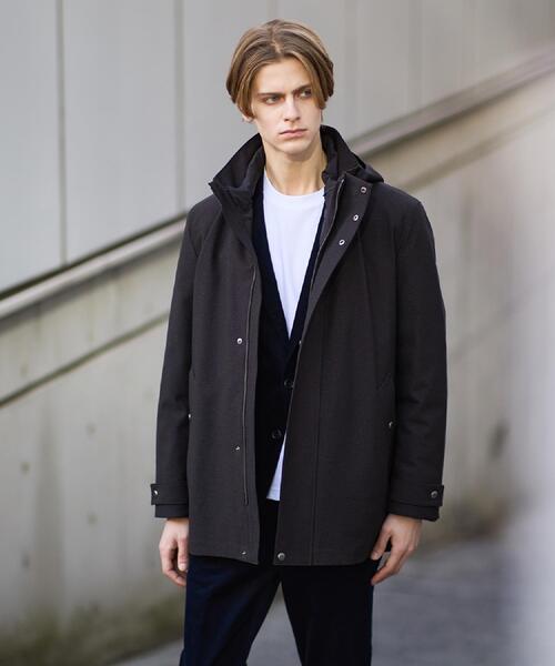 TAKEO KIKUCHI（タケオキクチ）の「【3WAY】ドビー ダウンライナー付ブルゾン（ブルゾン・メンズ・ブルー系その他/ブラック/グレー/ダークブラウン・01/04/02/03/05）」の11枚目の写真