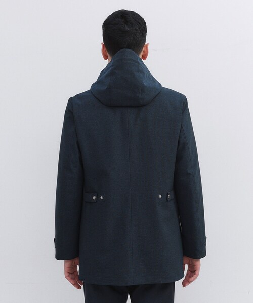 TAKEO KIKUCHI（タケオキクチ）の「【3WAY】ドビー ダウンライナー付ブルゾン（ブルゾン・メンズ・ブルー系その他/ブラック/グレー/ダークブラウン・01/04/02/03/05）」の9枚目の写真