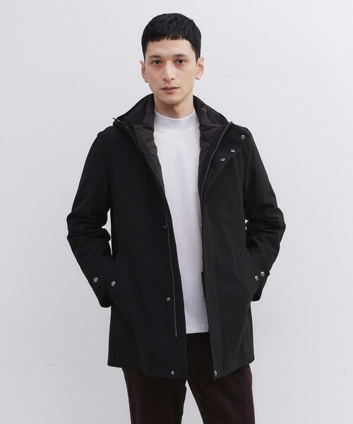 TAKEO KIKUCHI（タケオキクチ）の「【3WAY】ドビー ダウンライナー付ブルゾン（ブルゾン・メンズ・ブルー系その他/ブラック/グレー/ダークブラウン・01/04/02/03/05）」の18枚目の写真