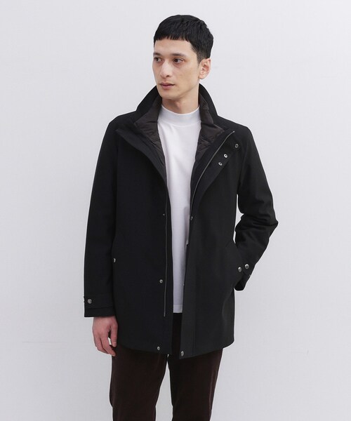 TAKEO KIKUCHI（タケオキクチ）の「【3WAY】ドビー ダウンライナー付ブルゾン（ブルゾン・メンズ・ブルー系その他/ブラック/グレー/ダークブラウン・01/04/02/03/05）」の20枚目の写真