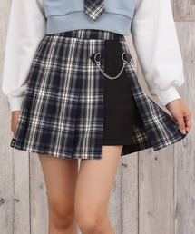 PINKHUNT（ピンクハント）の「PINKHUNT チェーンプリーツスカート 1074K（デニムスカート）」