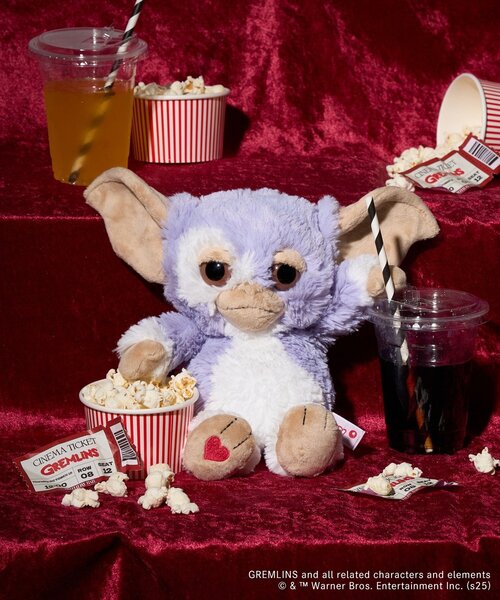 BIRTHDAY BAR(バースデイバー)の【GREMLINS グレムリン】ギズモ ライラックグレーHeart 25cm(おもちゃ)