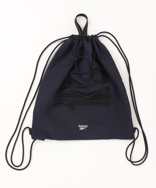 ＪＵＧＬＡＮＳ（ユグランス）の「【Reebok/リーボック】 ナップサック（バックパック/リュック・メンズ・ネイビー/ブラック/グレー・FREE）」の3枚目の写真
