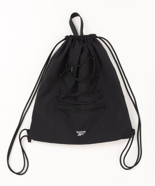 ＪＵＧＬＡＮＳ（ユグランス）の「【Reebok/リーボック】 ナップサック（バックパック/リュック・メンズ・ネイビー/ブラック/グレー・FREE）」の2枚目の写真