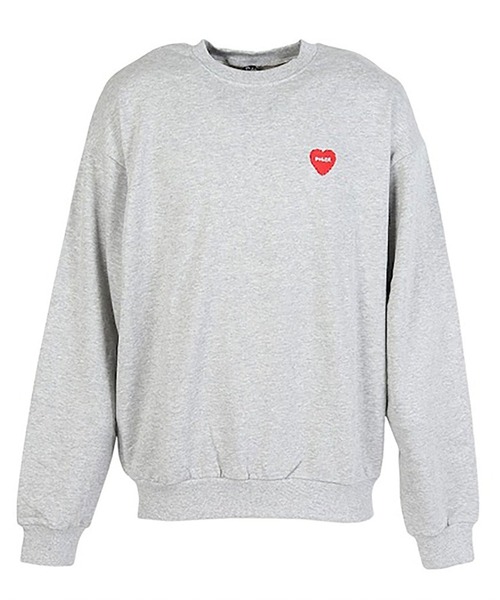 POLeR（ポーラー）の「POLER FURRY HEART CREW（スウェット・メンズ・グレー/ブラック・L/XL/M）」の15枚目の写真