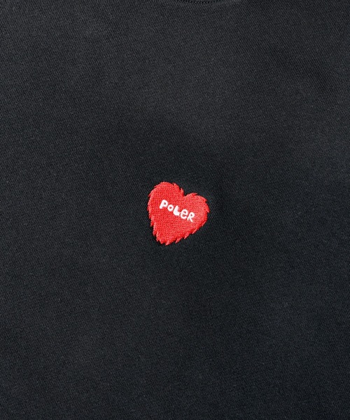 POLeR（ポーラー）の「POLER FURRY HEART CREW（スウェット・メンズ・グレー/ブラック・L/XL/M）」の17枚目の写真