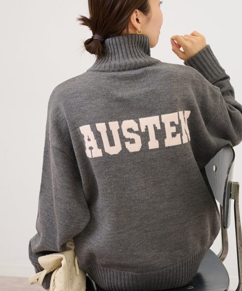 別注【LOGAN Knitting Mills】ジップニット（カーディガン/ボレロ