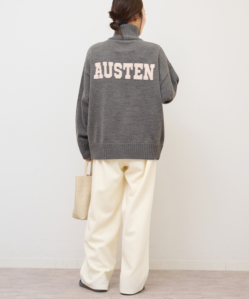 別注【LOGAN Knitting Mills】ジップニット（カーディガン/ボレロ