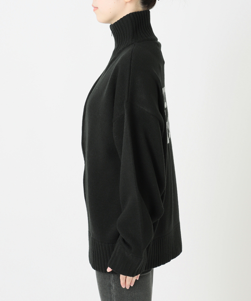 別注【LOGAN Knitting Mills】ジップニット（カーディガン/ボレロ