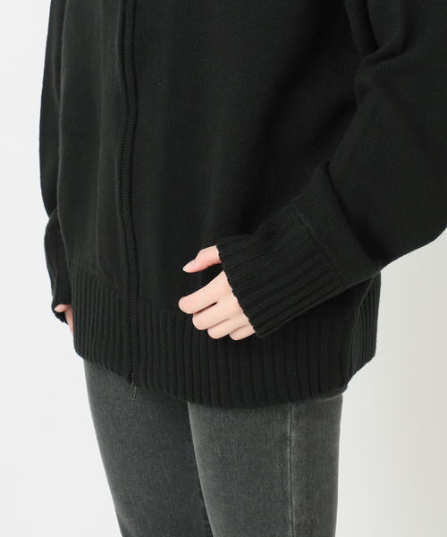 新品 レリューム別注【LOGAN Knitting Mills】ジップニット ジャーナルスタンダード レリューム JOURNAL STANDARD relume 別注