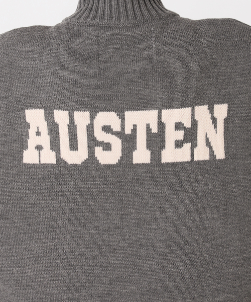 別注【LOGAN Knitting Mills】ジップニット（カーディガン/ボレロ