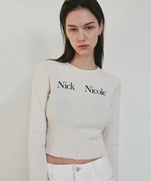 NICOLE SIGNATURE SLIM KNIT_CREAM