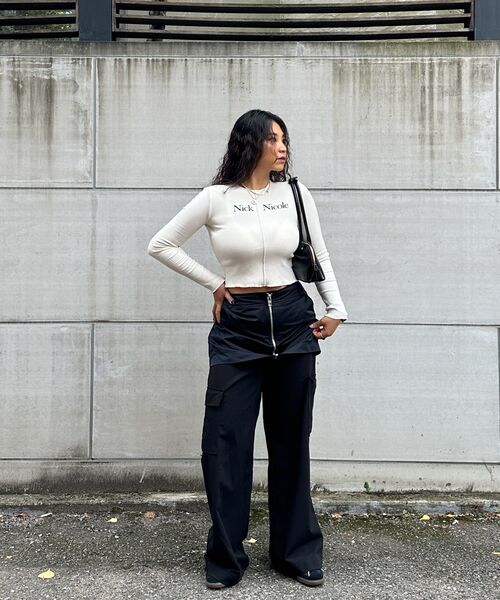 NICK&NICOLE(ニックアンドニコール)の「NICOLE SIGNATURE SLIM KNIT_CREAM(ニット/セーター・レディース・その他・FREE)」の8枚目の写真