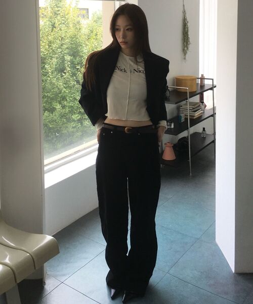NICK&NICOLE(ニックアンドニコール)の「NICOLE SIGNATURE SLIM KNIT_CREAM(ニット/セーター・レディース・その他・FREE)」の11枚目の写真