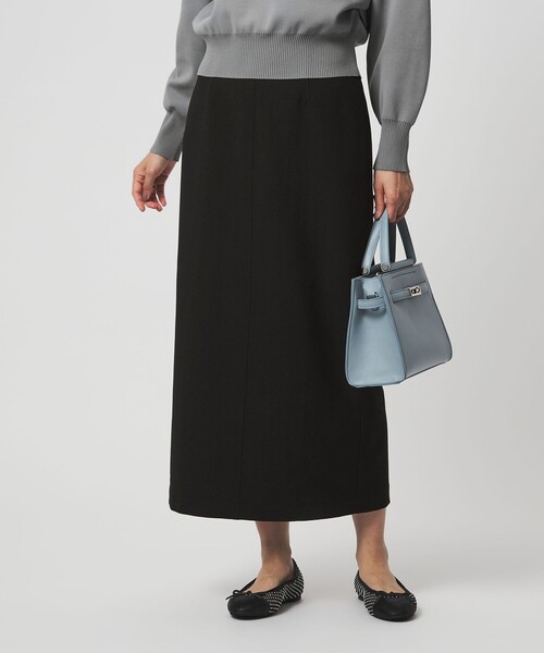 green label relaxing（グリーンレーベルリラクシング）の「［size SHORTあり］fleurie(フルリー) タイト スカート（スカート・レディース・ベージュ/ネイビー/オフホワイト/ブラック・SHORT/36/38）」の3枚目の写真