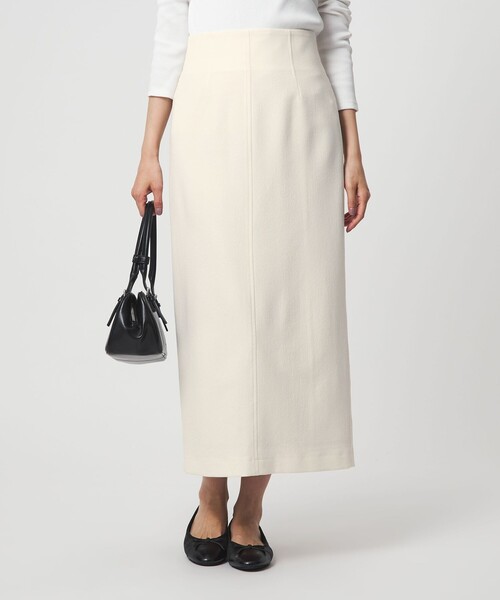 green label relaxing（グリーンレーベルリラクシング）の「［size SHORTあり］fleurie(フルリー) タイト スカート（スカート・レディース・ベージュ/ネイビー/オフホワイト/ブラック・SHORT/36/38）」の16枚目の写真