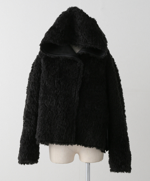 LOW CLASSIC/ロウ・クラシック】REVERSIBLE DUFFLE SHORT COAT