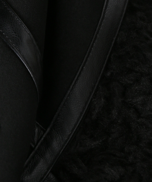 LOW CLASSIC/ロウ・クラシック】REVERSIBLE DUFFLE SHORT COAT