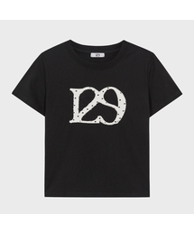 ILLIGO（イリゴ）の「129 ロゴパッチTシャツ ブラックドット（Tシャツ/カットソー）」