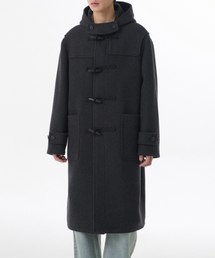 musinsa 黒 ダッフルコート M MUSINSA｜ムシンサのダッフルコート通販 - ZOZOTOWN