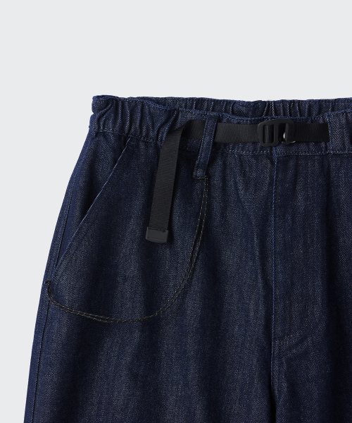 MUSINSA STANDARD（ムシンサスタンダード）の「[シティレジャー] ベルト付きデニムパラシュートパンツ [ディープインディゴ]（デニムパンツ・メンズ・その他・30/31/33/26/27/28/40/38/42/36/34/32/29）」の8枚目の写真