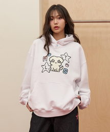 WaiKei | ピクセルMLTSフードTシャツホワイト(パーカー)