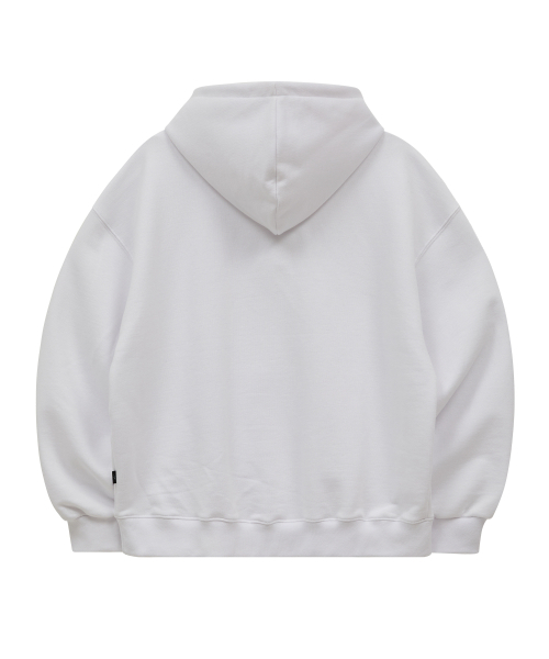 WaiKei（ワイケイ）の「ピクセルMLTSフードTシャツホワイト（パーカー・レディース・その他・1/2）」の6枚目の写真