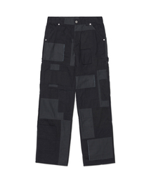 MULTI PANEL WORK PANTS - WASHED BLACK