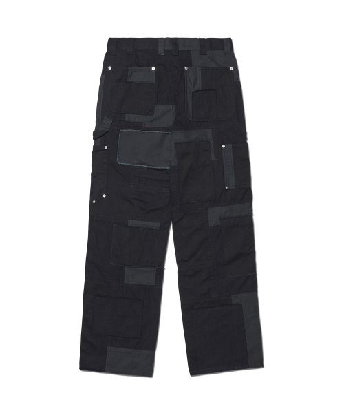 NOMANUAL(NOMANUAL)の「MULTI PANEL WORK PANTS - WASHED BLACK(その他パンツ・レディース・その他・SMALL/MEDIUM/LARGE)」の2枚目の写真