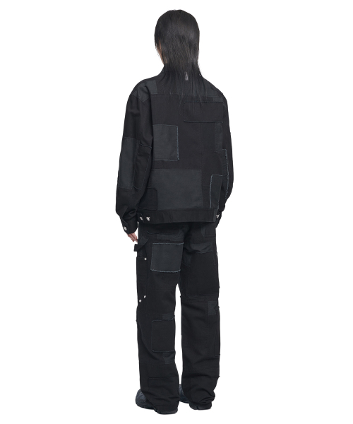 NOMANUAL(NOMANUAL)の「MULTI PANEL WORK PANTS - WASHED BLACK(その他パンツ・レディース・その他・SMALL/MEDIUM/LARGE)」の6枚目の写真