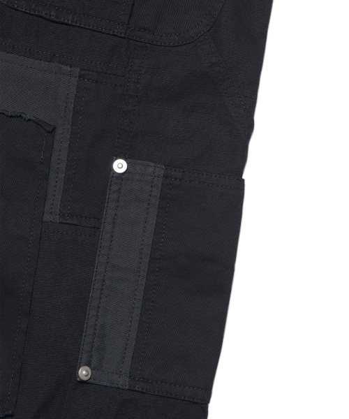 NOMANUAL(NOMANUAL)の「MULTI PANEL WORK PANTS - WASHED BLACK(その他パンツ・レディース・その他・SMALL/MEDIUM/LARGE)」の9枚目の写真