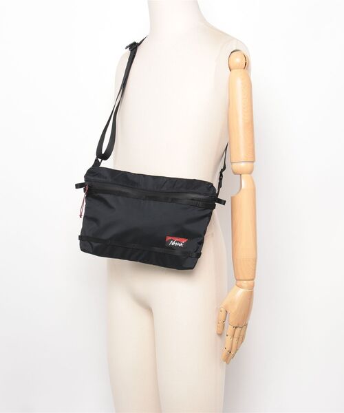 NANGA/ナンガ] ワンポイントロゴ オーロラテックス サコッシュ