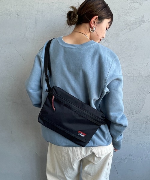 NANGA/ナンガ] ワンポイントロゴ オーロラテックス サコッシュ