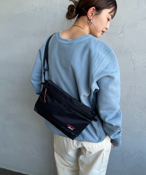 NANGA/ナンガ] ワンポイントロゴ オーロラテックス サコッシュ