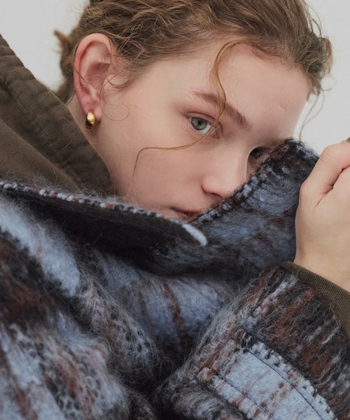 PUBLIC TOKYO(パブリックトウキョウ)の「【完売間近】ワイドラペルチェックコート(ステンカラーコート・レディース・マルチ・1/2)」の17枚目の写真