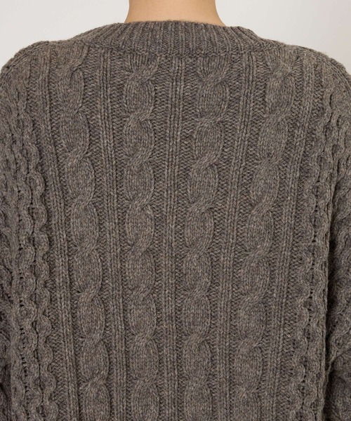 BABYLONE(バビロン)の「ネオケーブルミニワンピース(ワンピース・レディース・オフホワイト/グレー・フリー)」の22枚目の写真