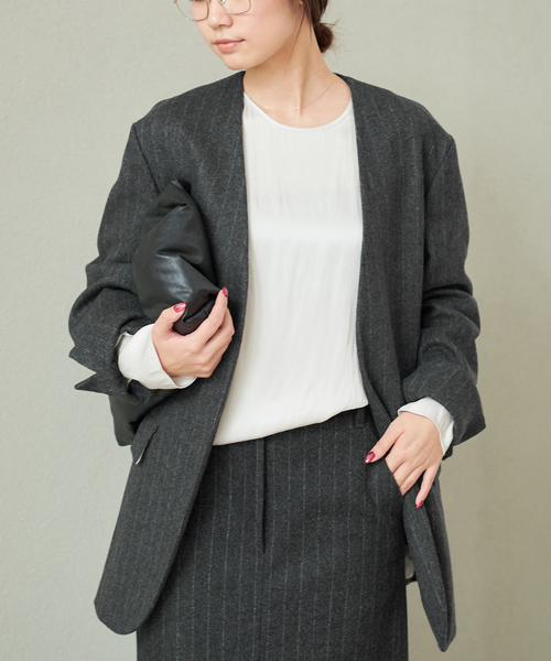 plage（プラージュ）｜ノーカラージャケット一覧 - WEAR