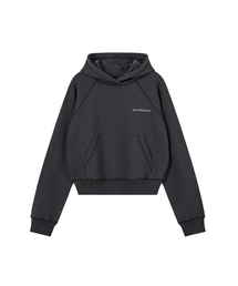 Rest & Recreation パーカー V-NECK CROPPED HOODIE - NAVY（パーカー）｜Rest&Recreation（レスト