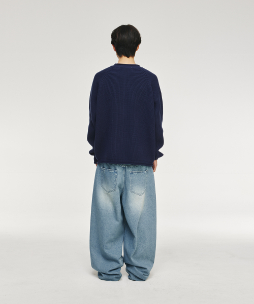 SIGNATURE（シグネチャ）の「バルーンフィットカーブデニムパンツ[ライトブルー]（デニムパンツ・レディース・その他・X-LARGE）」の17枚目の写真