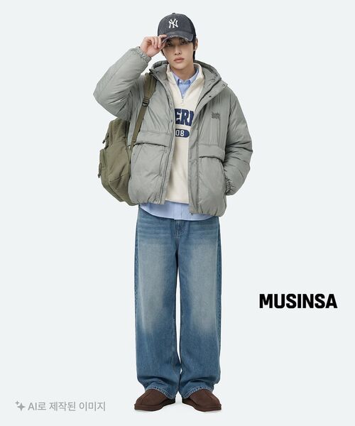 SIGNATURE（シグネチャ）の「バルーンフィットカーブデニムパンツ[ライトブルー]（デニムパンツ・レディース・その他・X-LARGE）」の21枚目の写真