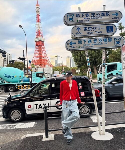 SIGNATURE（シグネチャ）の「バルーンフィットカーブデニムパンツ[ライトブルー]（デニムパンツ・レディース・その他・X-LARGE）」の22枚目の写真