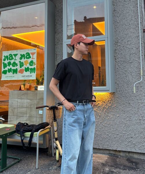 SIGNATURE（シグネチャ）の「バルーンフィットカーブデニムパンツ[ライトブルー]（デニムパンツ・レディース・その他・X-LARGE）」の15枚目の写真