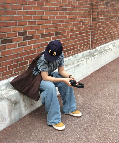 SIGNATURE（シグネチャ）の「バルーンフィットカーブデニムパンツ[ライトブルー]（デニムパンツ・レディース・その他・X-LARGE）」の16枚目の写真