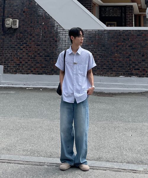 SIGNATURE（シグネチャ）の「バルーンフィットカーブデニムパンツ[ライトブルー]（デニムパンツ・レディース・その他・X-LARGE）」の6枚目の写真