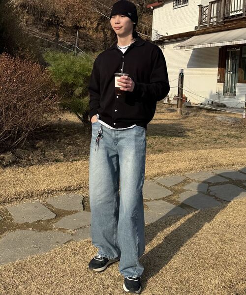 SIGNATURE（シグネチャ）の「バルーンフィットカーブデニムパンツ[ライトブルー]（デニムパンツ・レディース・その他・X-LARGE）」の8枚目の写真