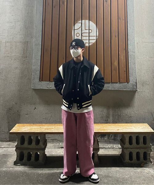 GLW(ジーエルダブリュ)の「イージーワイドピグダインパンツインディピンク(その他パンツ・レディース・その他・X-LARGE/X-SMALL/LARGE)」の2枚目の写真
