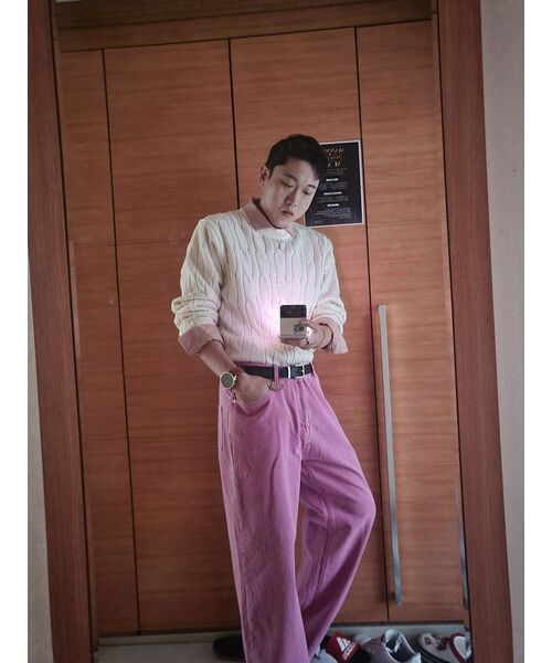 GLW(ジーエルダブリュ)の「イージーワイドピグダインパンツインディピンク(その他パンツ・レディース・その他・X-LARGE/X-SMALL/LARGE)」の12枚目の写真
